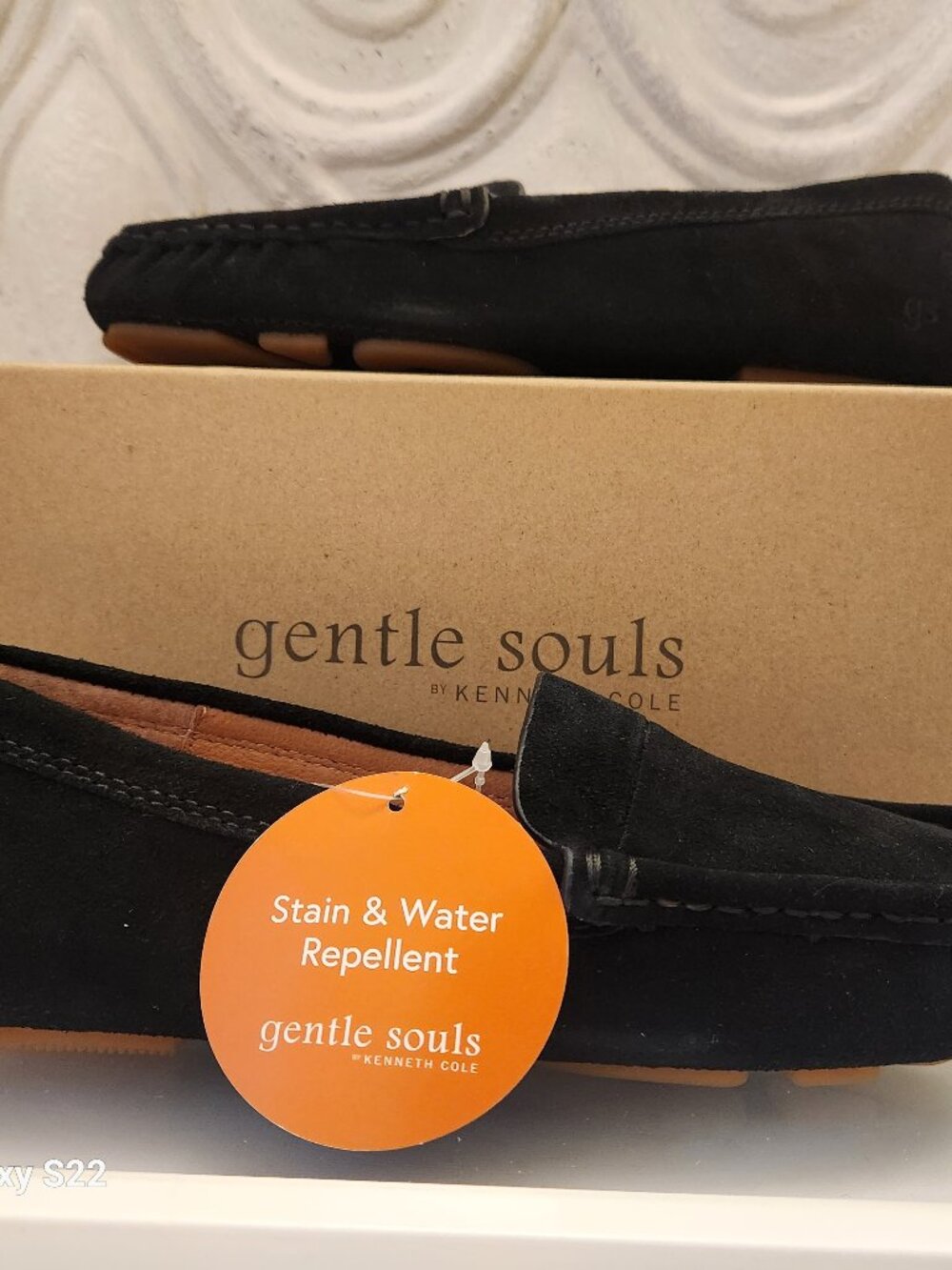 Gentle Souls "Mina" Driver Loafers. Black Suede. NIB. Size 6.5